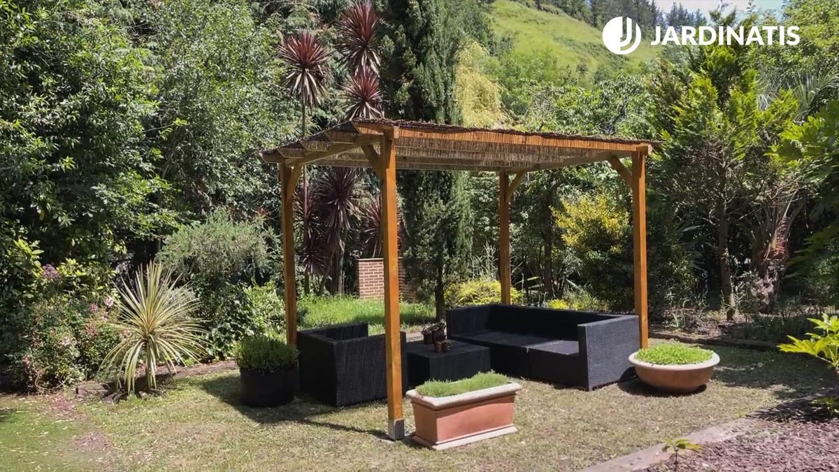 como instalar pergola de madera en kit nortene xl