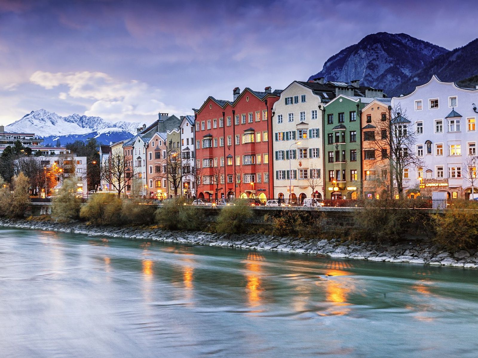 Vista panorámica de Innsbruck, Austria Vista panorámica de Innsbruck, Austria