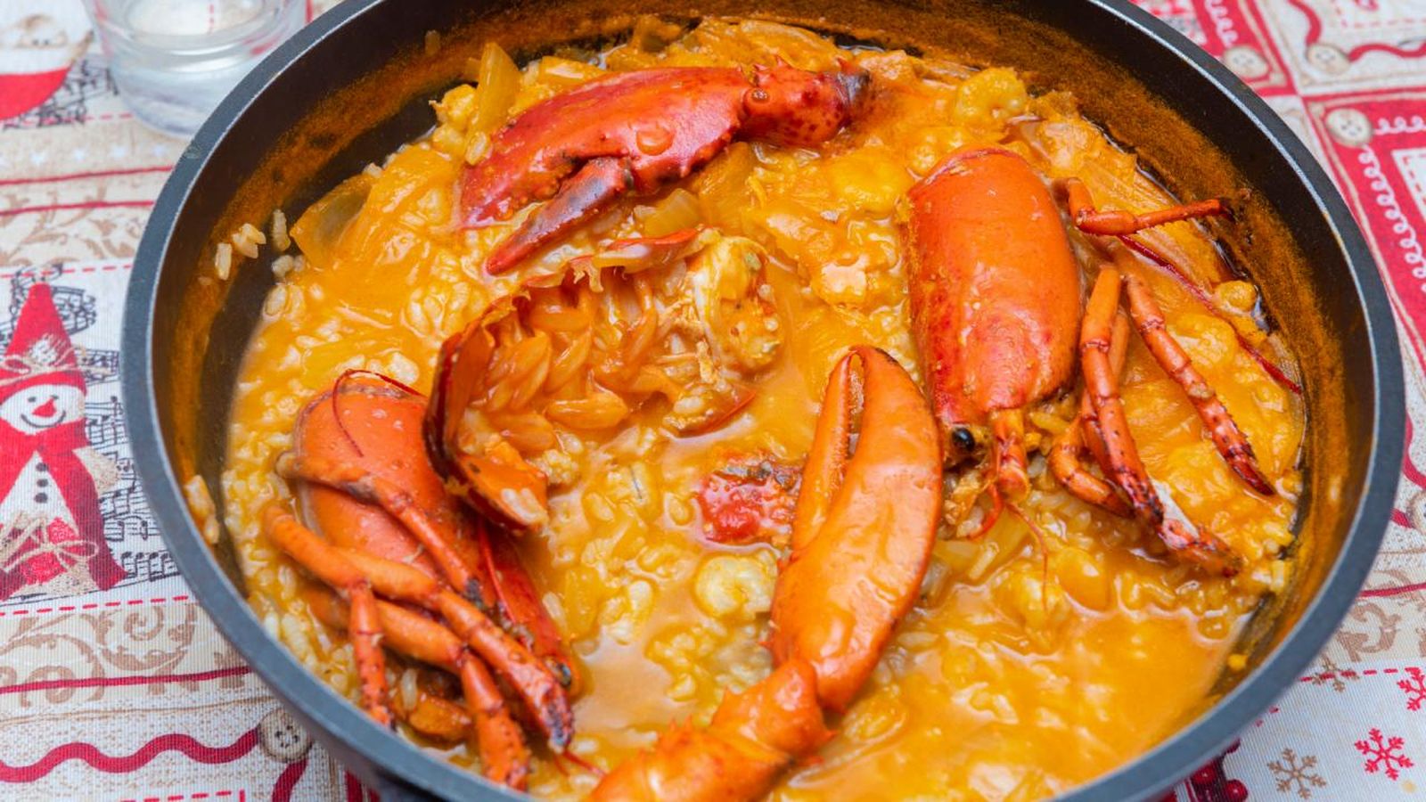 caldereta arroz bogavante