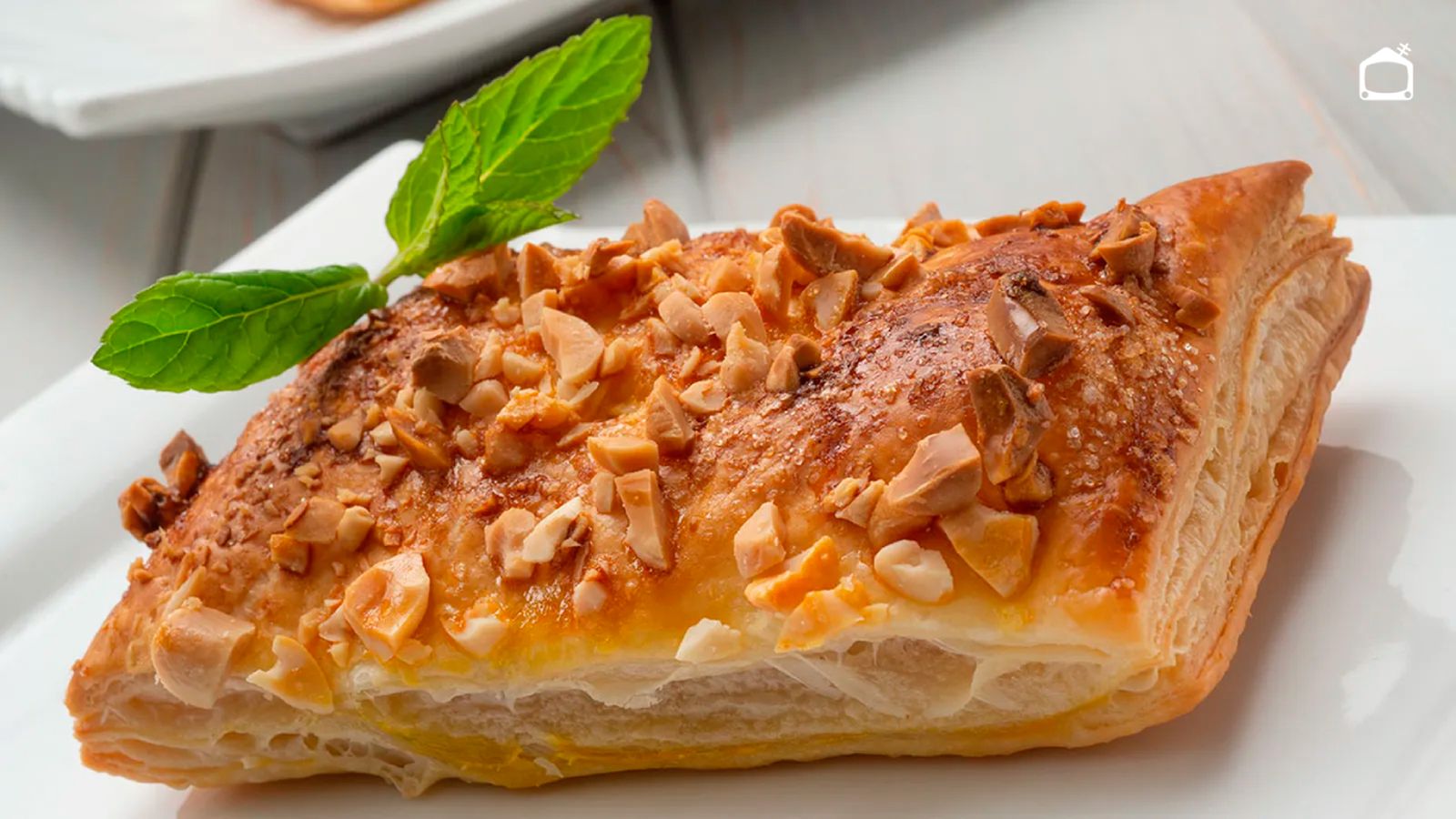 El clásico hojaldre de siempre, con un delicioso toque de cacahuete