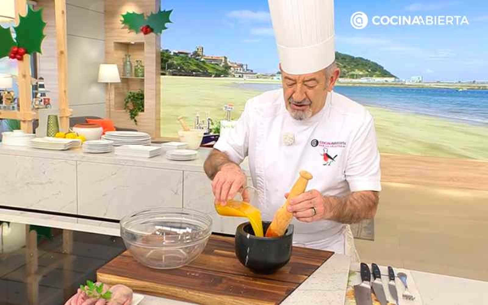 Prepara el majado con zumo de naranja Prepara el majado con zumo de naranja