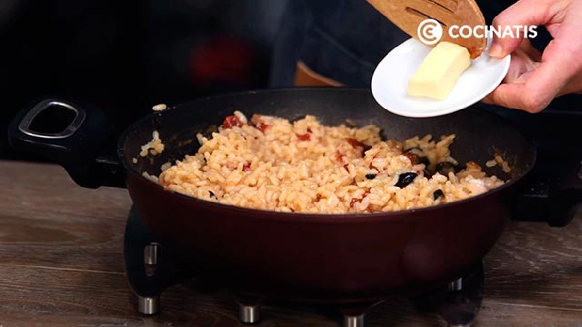 Receta de risotto de bacalao  paso 6