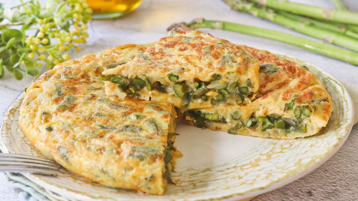 Tortilla de espárragos