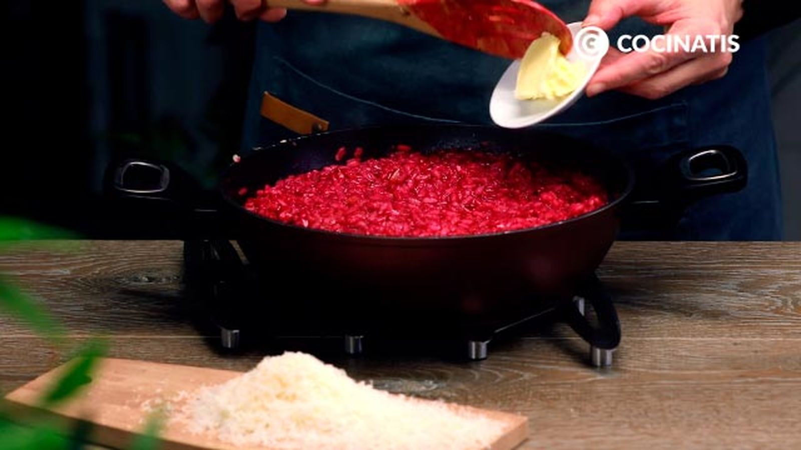 Receta de risotto rojo de remolacha paso 6 Receta de risotto rojo de remolacha paso 6