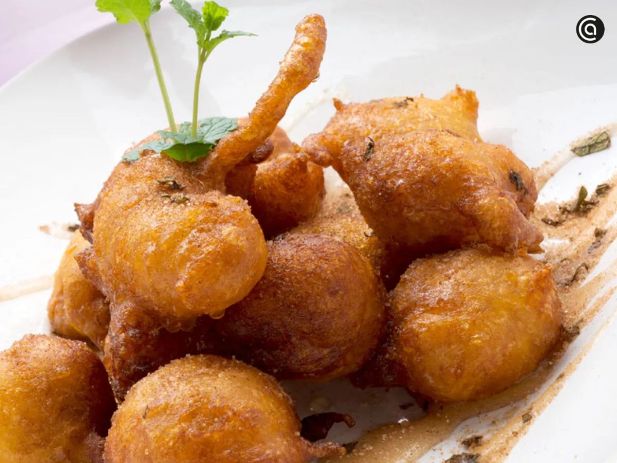 El boniato otoñal también se disfruta en forma de buñuelos dulces, ideales para compartir en familia.