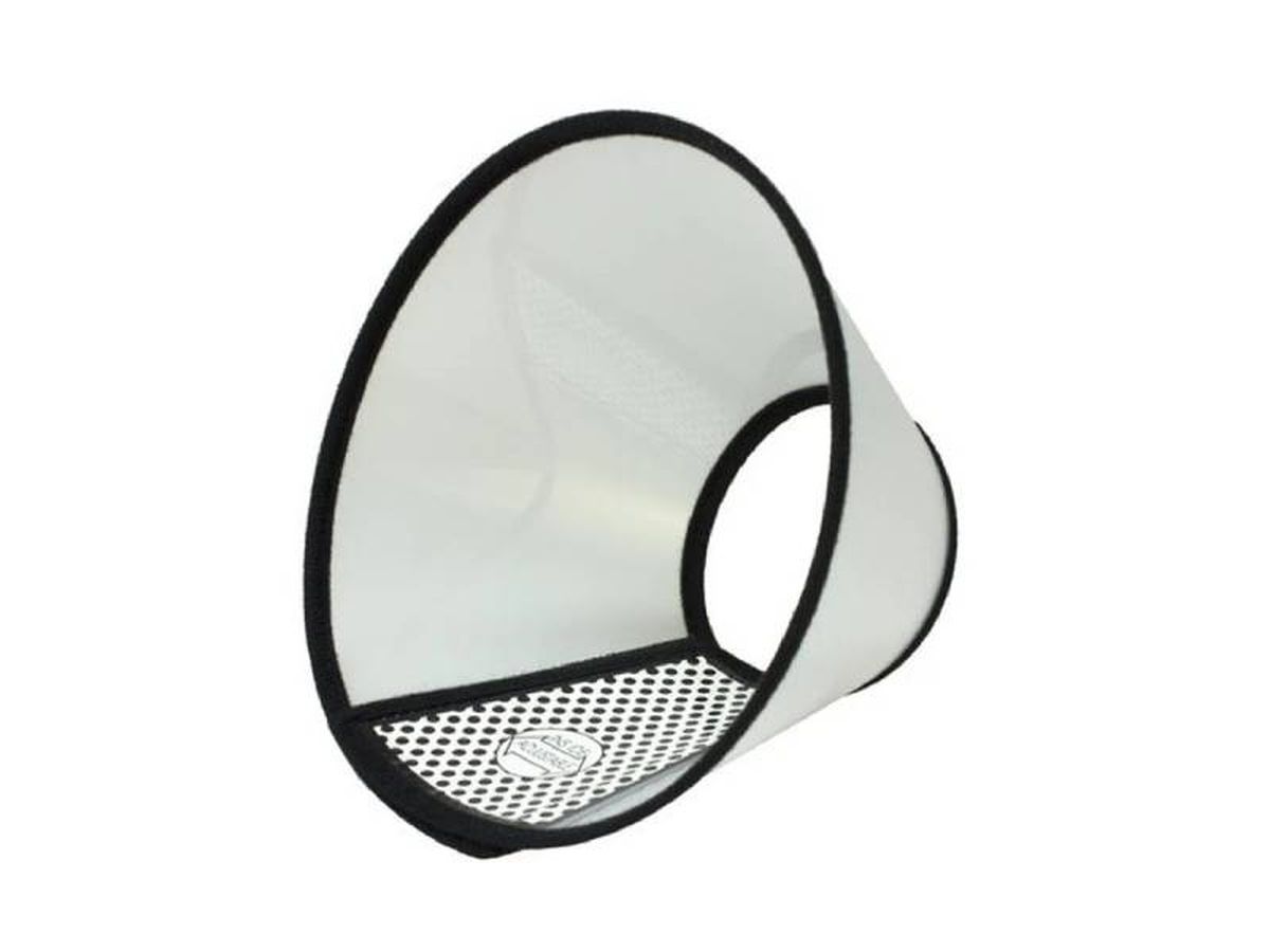 Arquivet collar isabelino de plástico blanco.