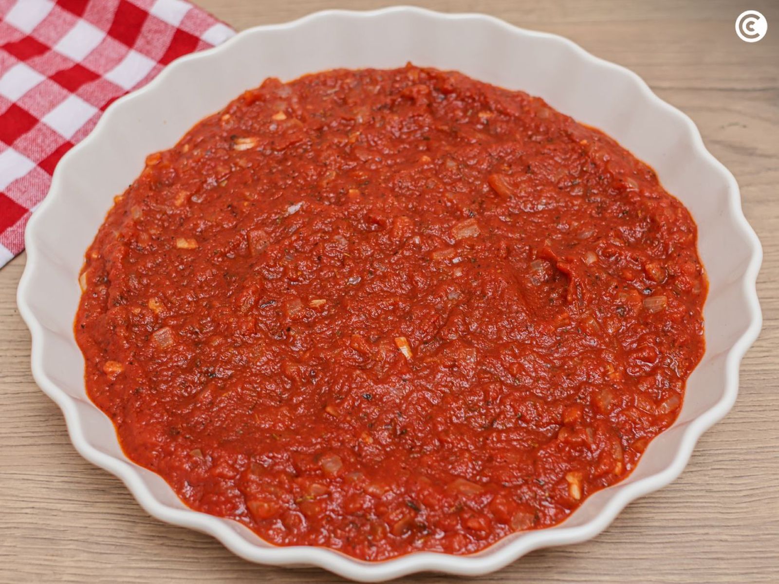 Base de tomate para la ratatouille