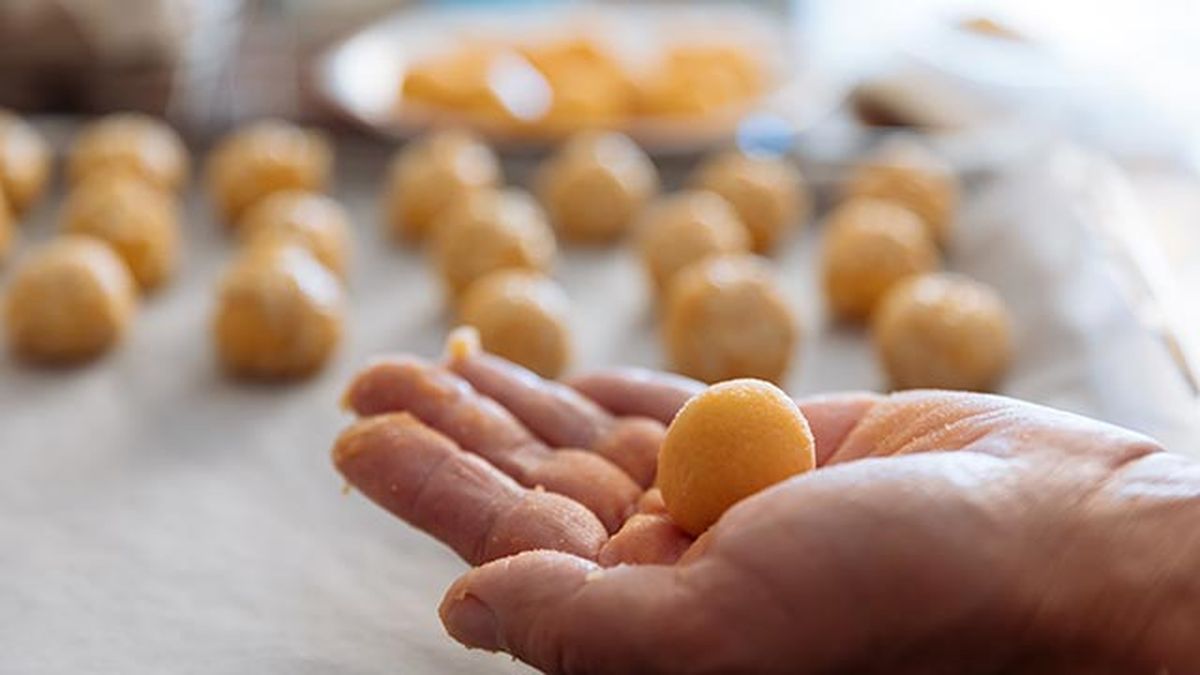 panellets thermomix bolas