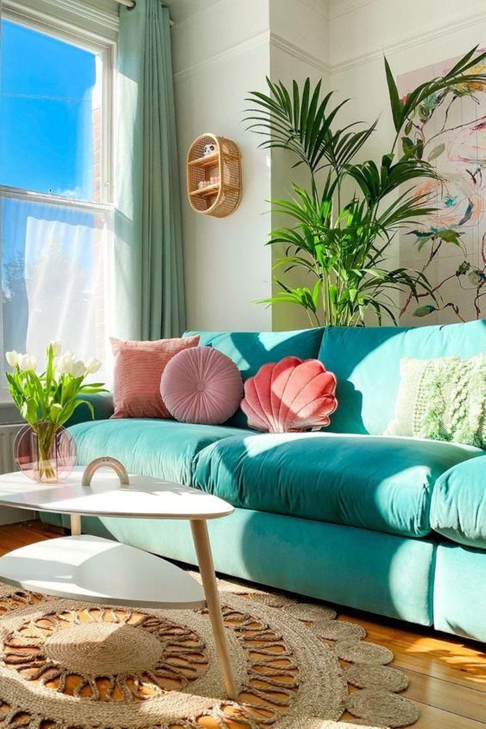 salon sofa azul rojo rosa pinterest Snug