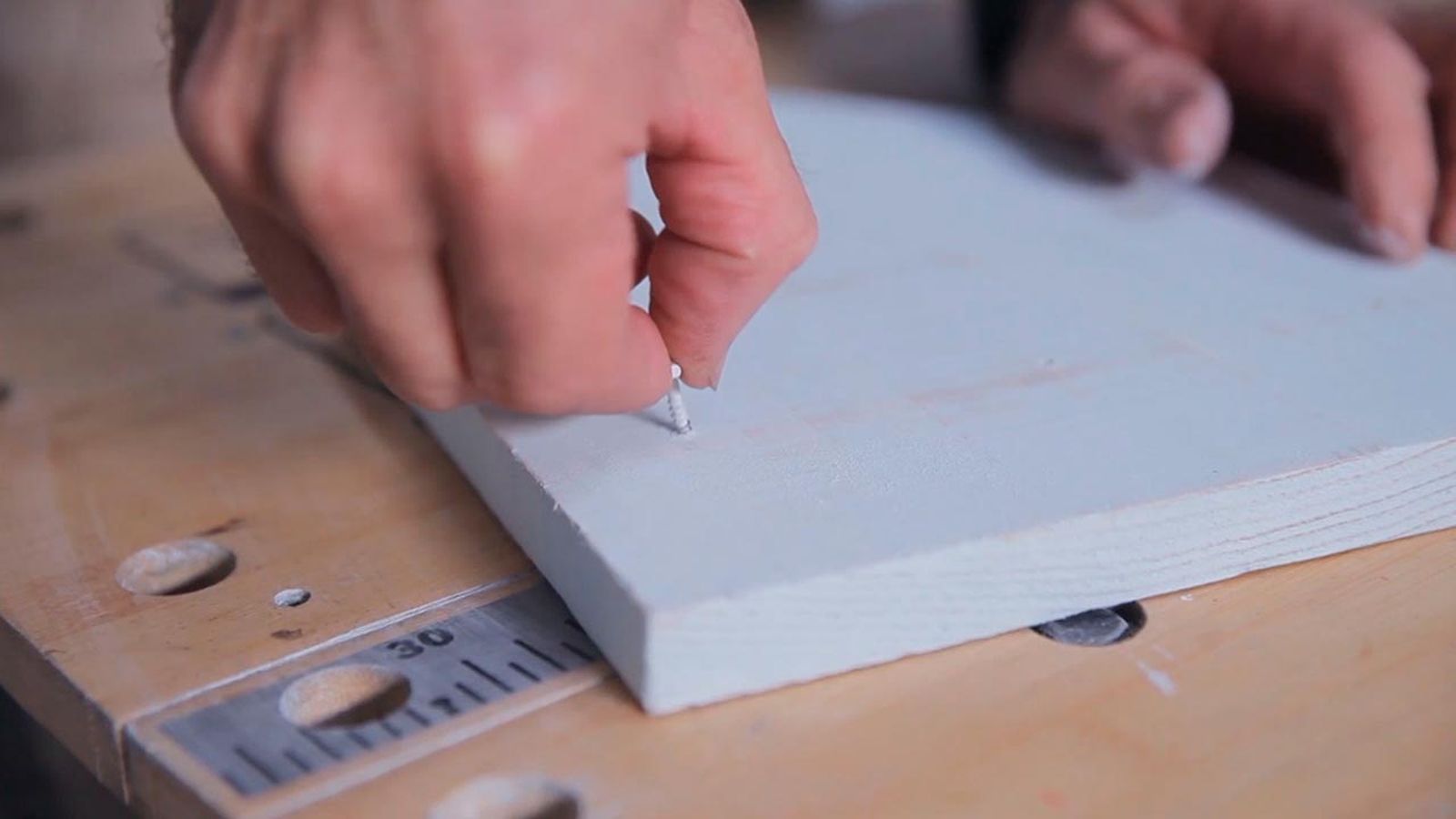 Cómo hacer un cuelga llaves con forma de casa paso 7 Cómo hacer un cuelga llaves con forma de casa paso 7