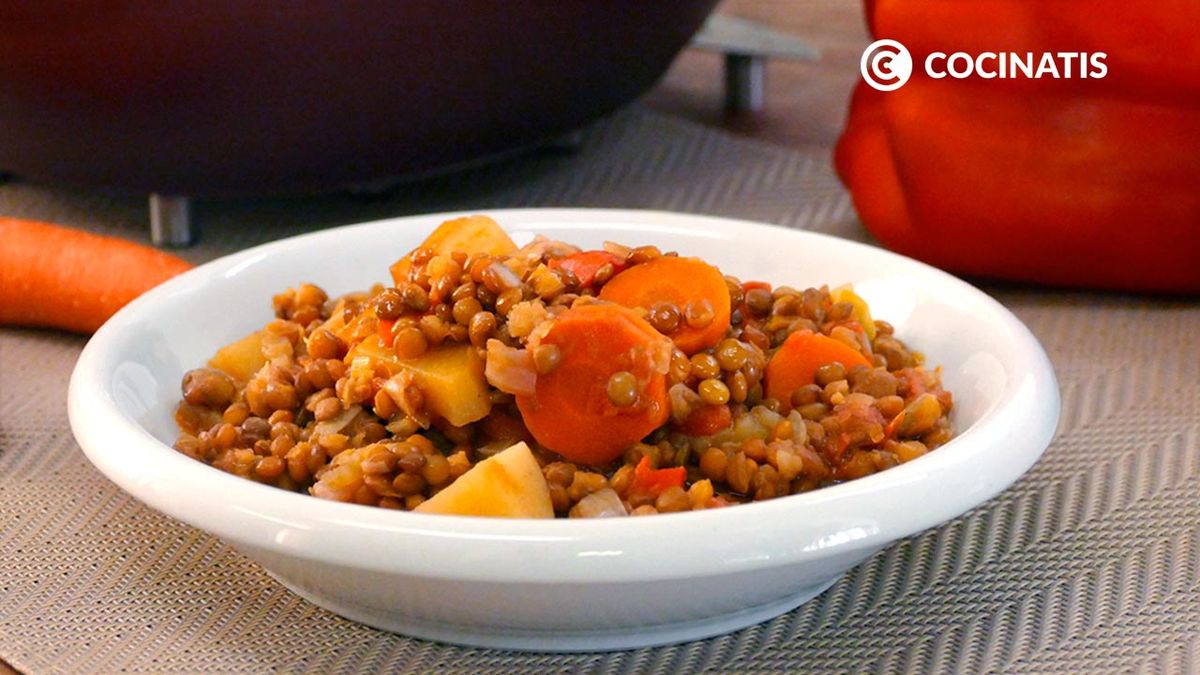 Lentejas con verduras