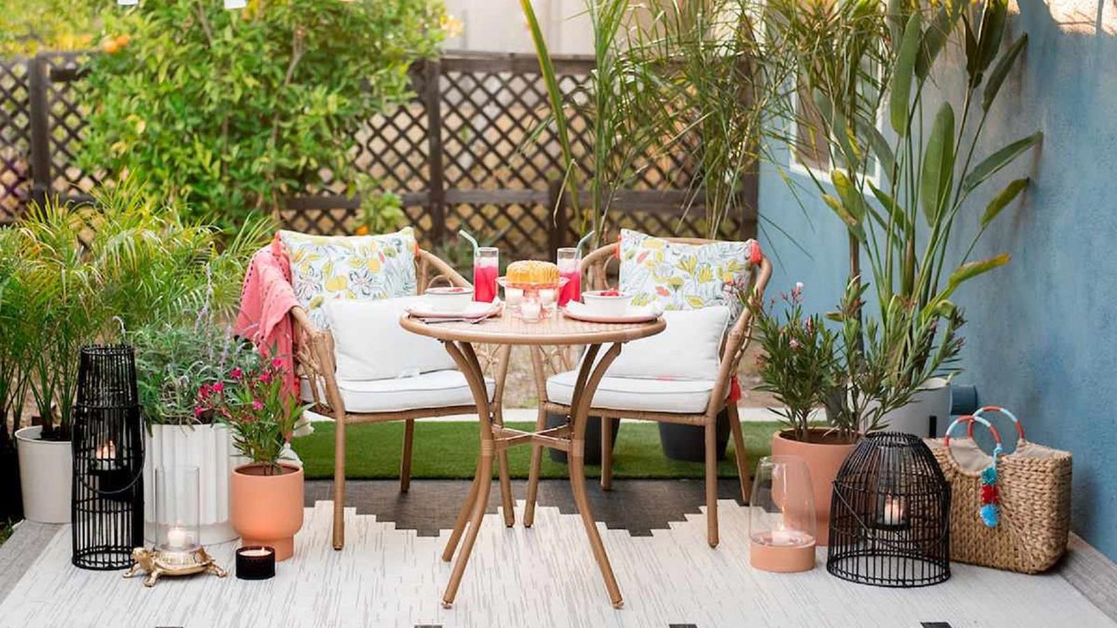 Ideas para decorar patios pequeños y sacarles el máximo partido 1 Ideas para decorar patios pequeños y sacarles el máximo partido 1