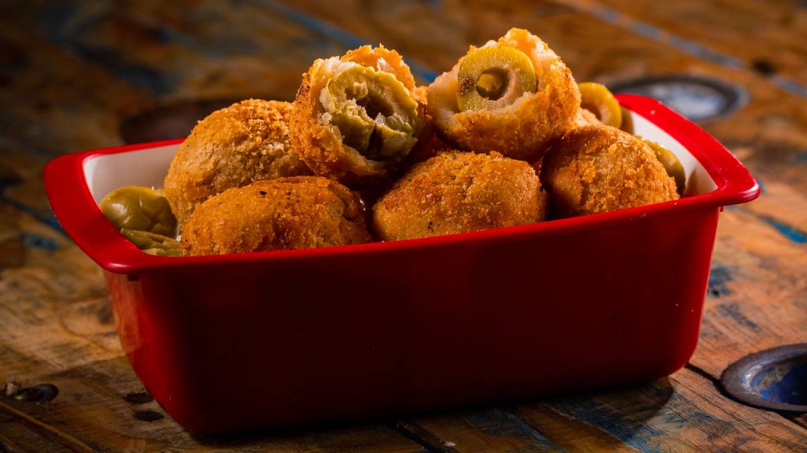 Aceitunas fritas Aceitunas fritas