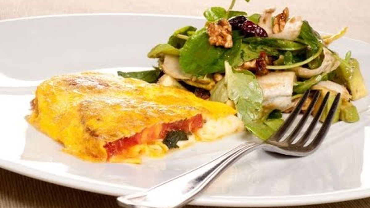 Tortilla caprese, una idea de cena diferente