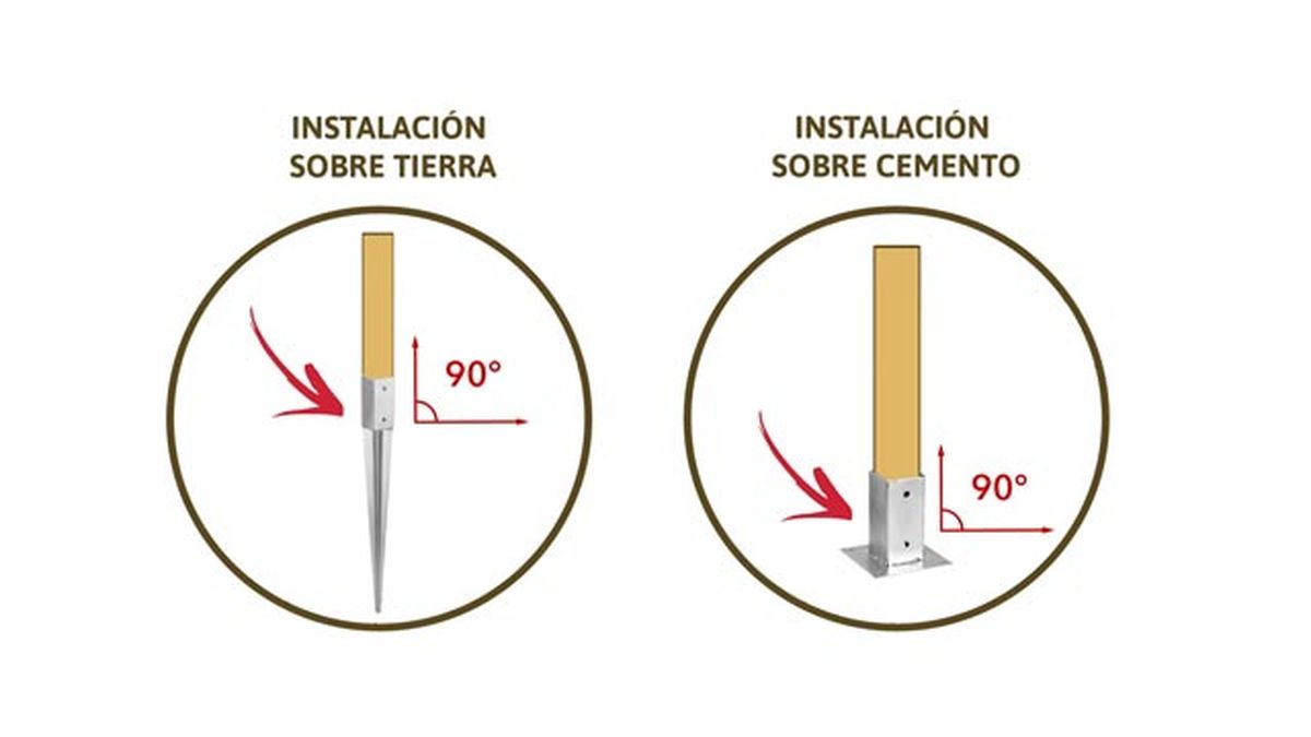como instalar pergola de madera en kit nortene instalacion