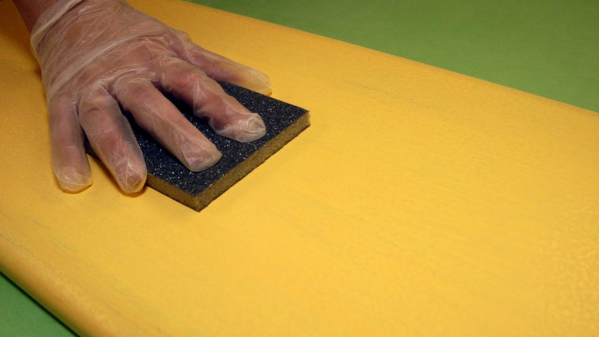 Lacado de puertas de armario de cocina paso 5