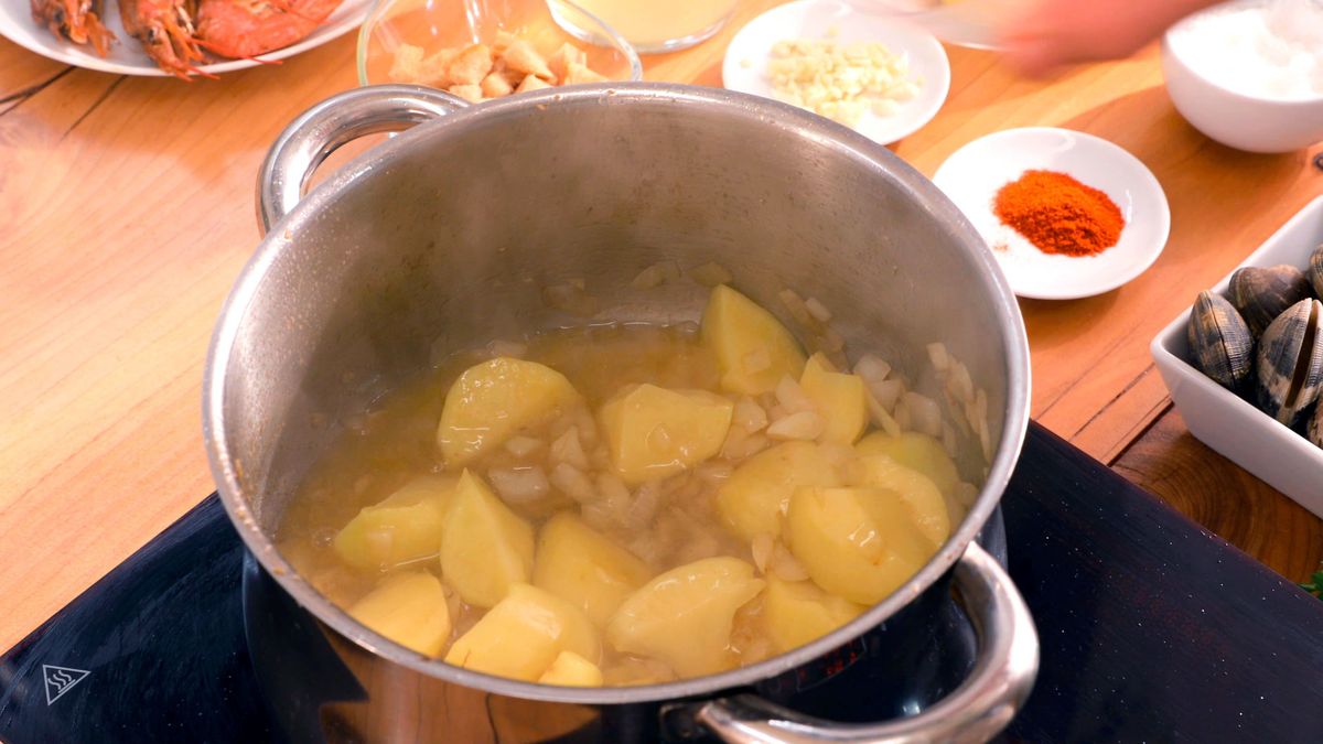 Caldereta de pescado   Paso 3