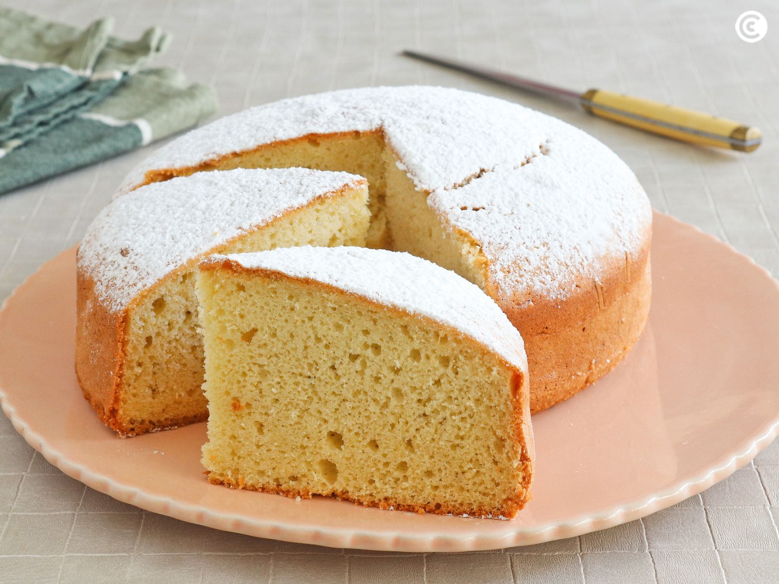 Receta de bizcocho sin gluten
