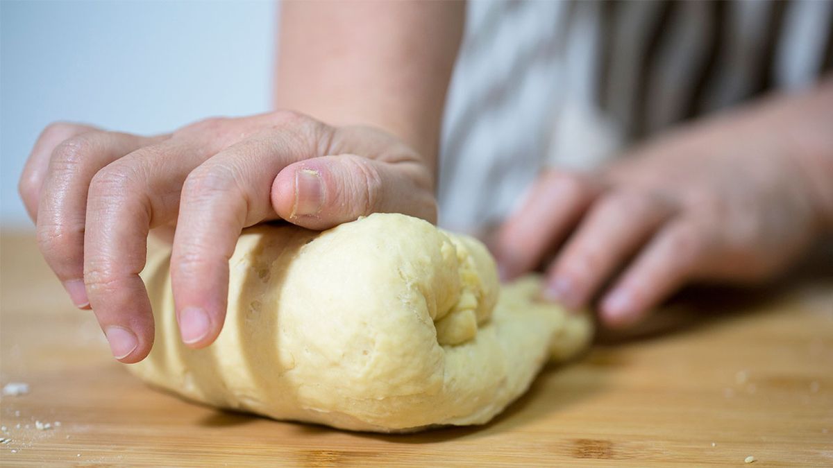 receta pan trenzado bollo dulce pascua challah zopf masa