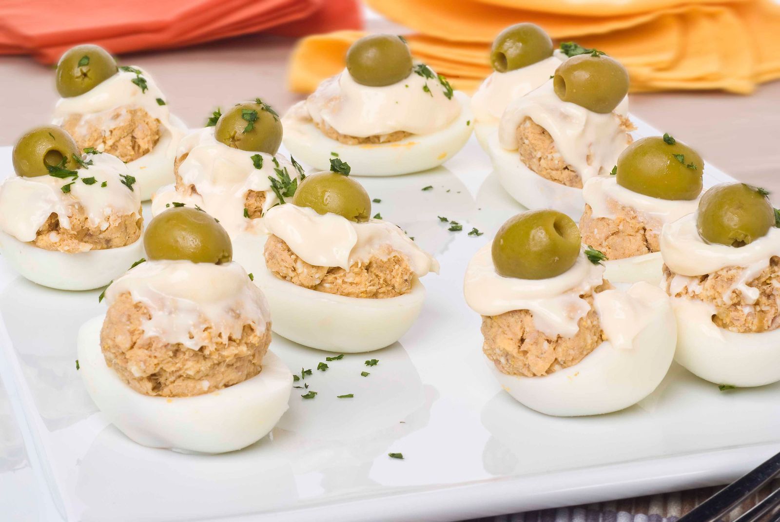 Huevos rellenos