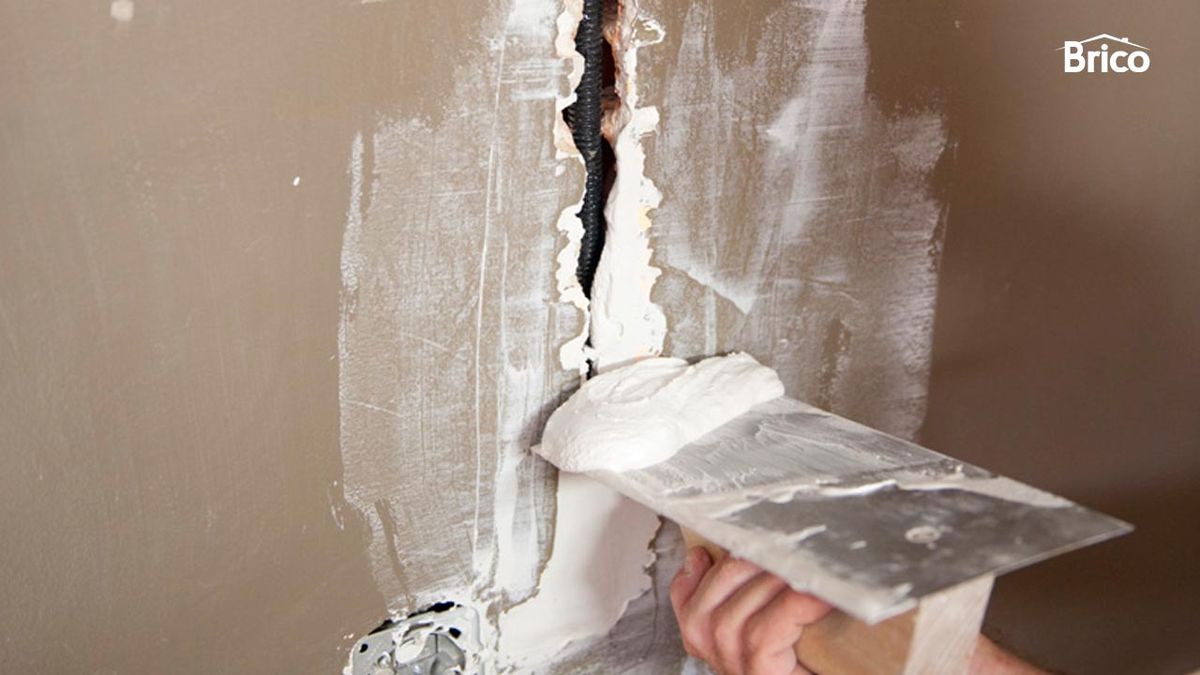 brico 0577 colocar pantalla plana cables ocultos pared paso 8