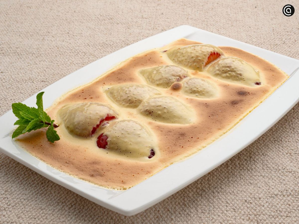 Fresas con sabayón de Karlos Arguiñano