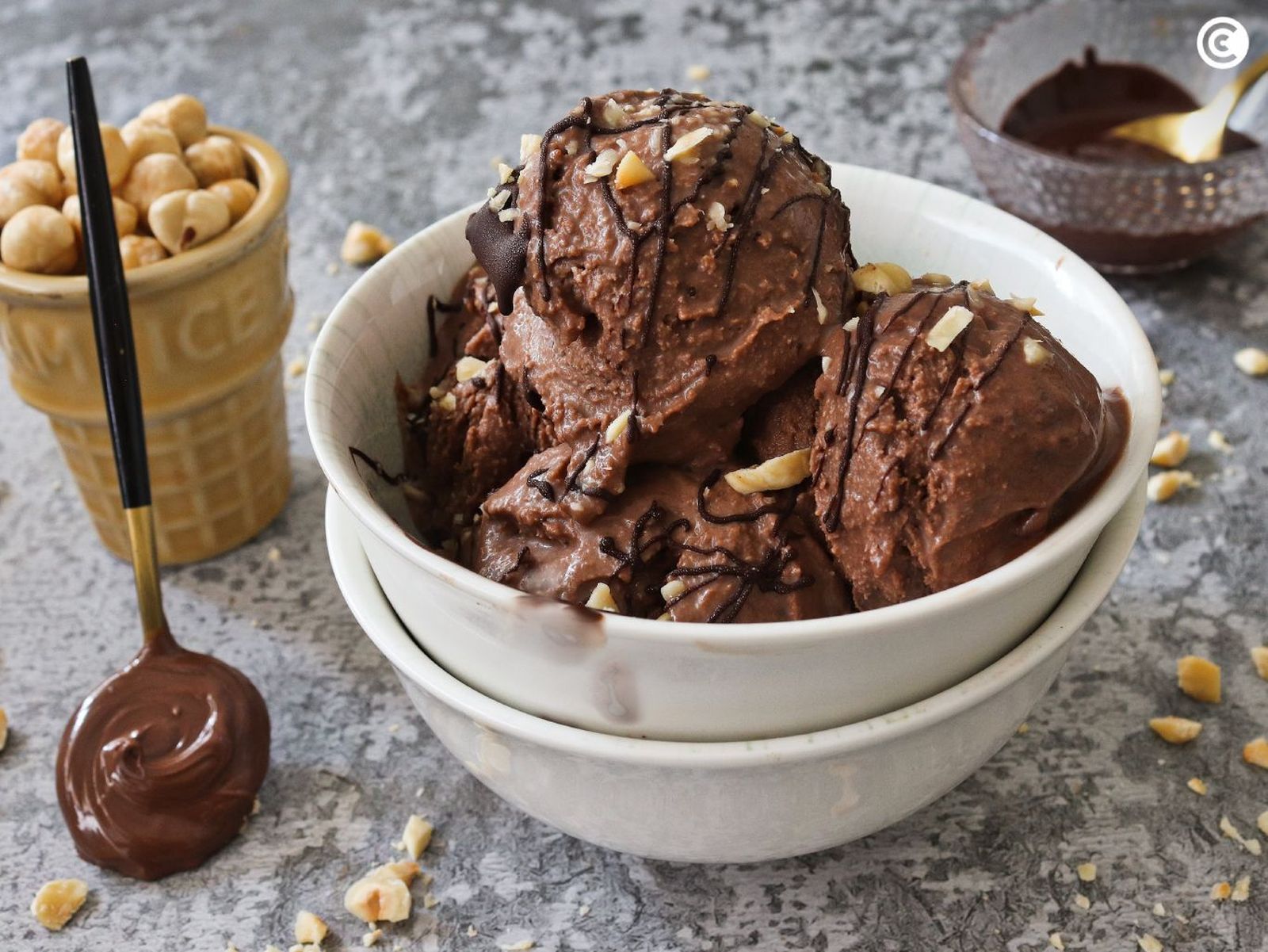 Helado de Nutella