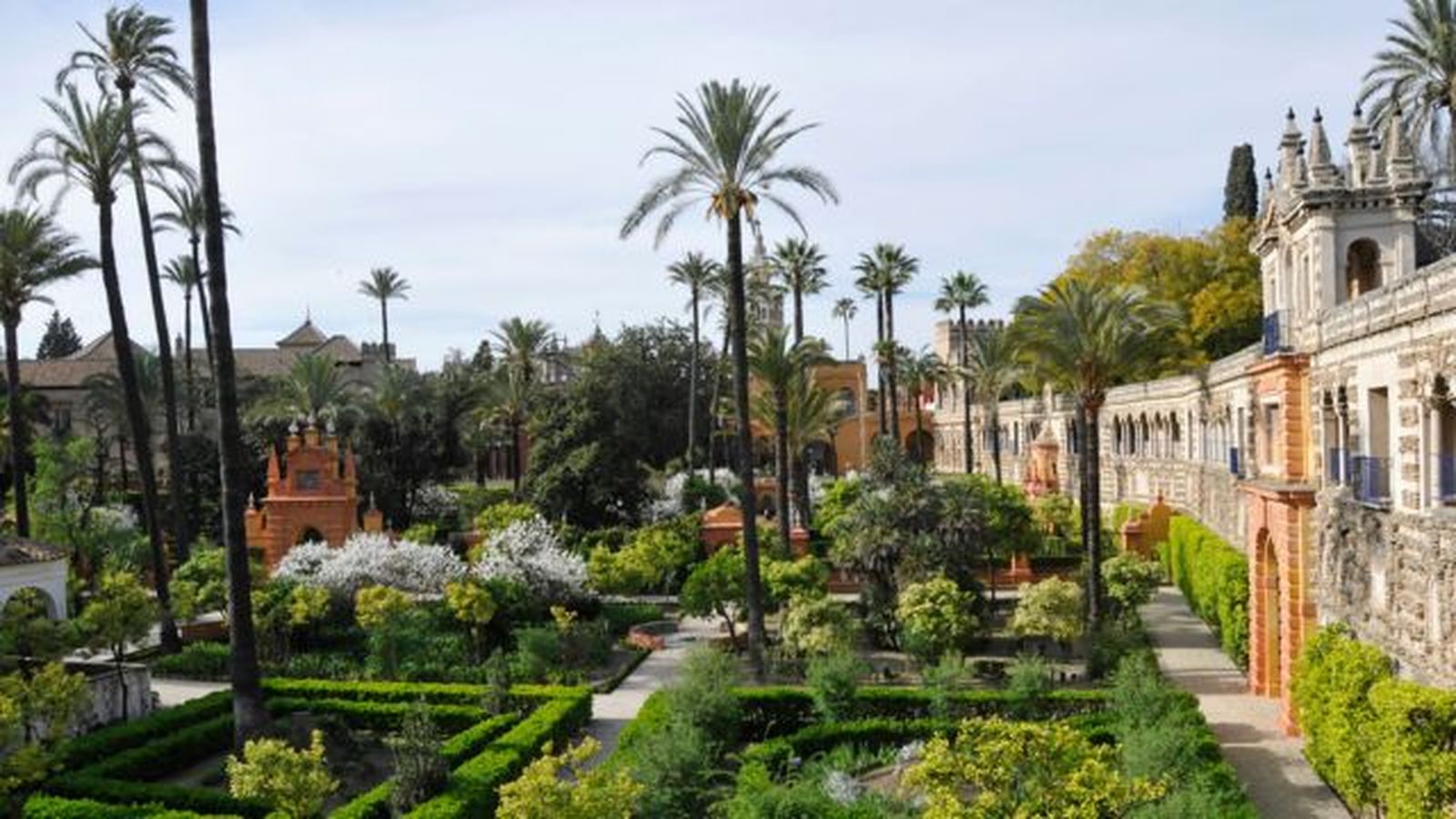Jardines del Alcázar de Sevilla. Jardines del Alcázar de Sevilla.
