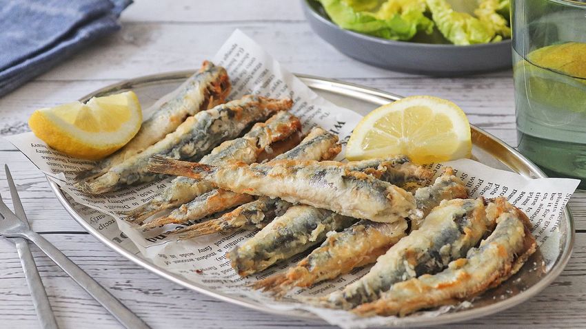 Boquerones en freidora de aire