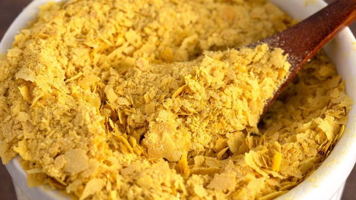 Textura de la levadura nutricional