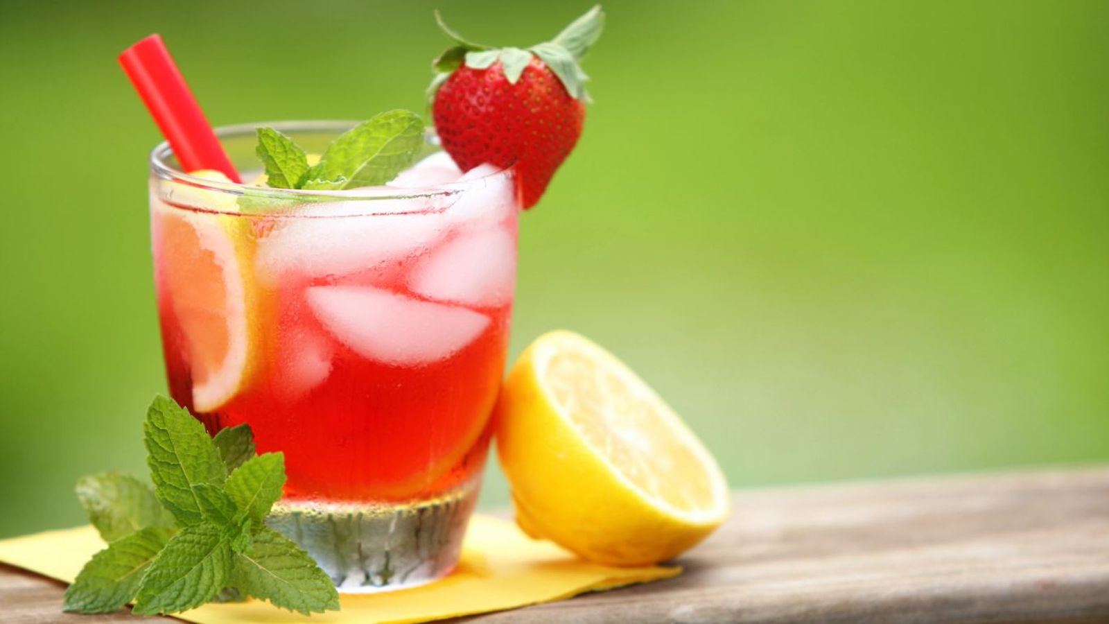 Limonada de fresa Limonada de fresa