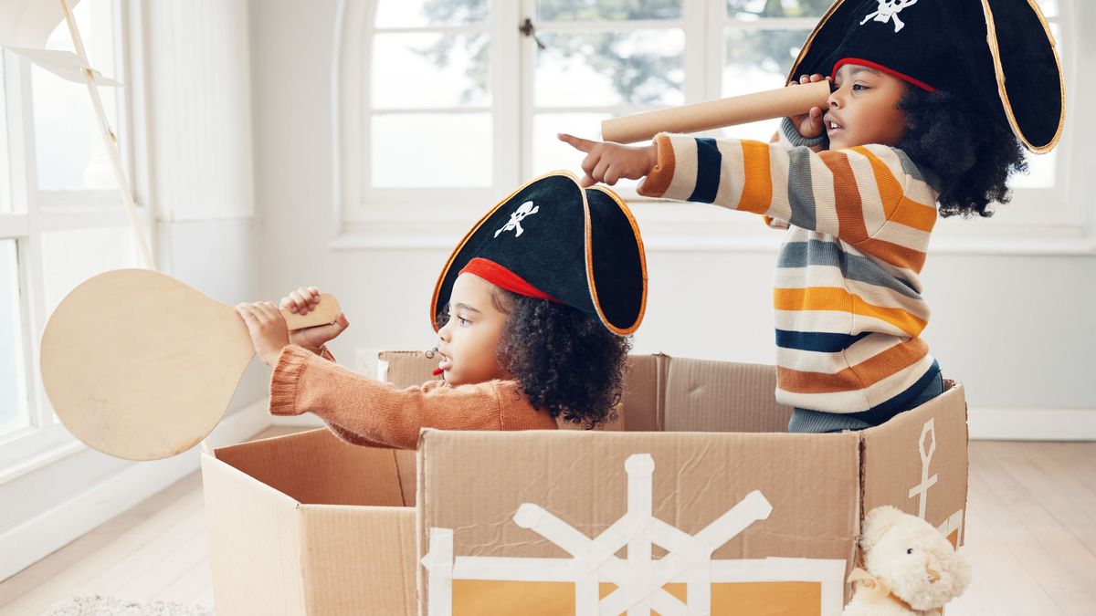 Las cajas de regalo pueden convertirse en el juguete favorito de los más pequeños