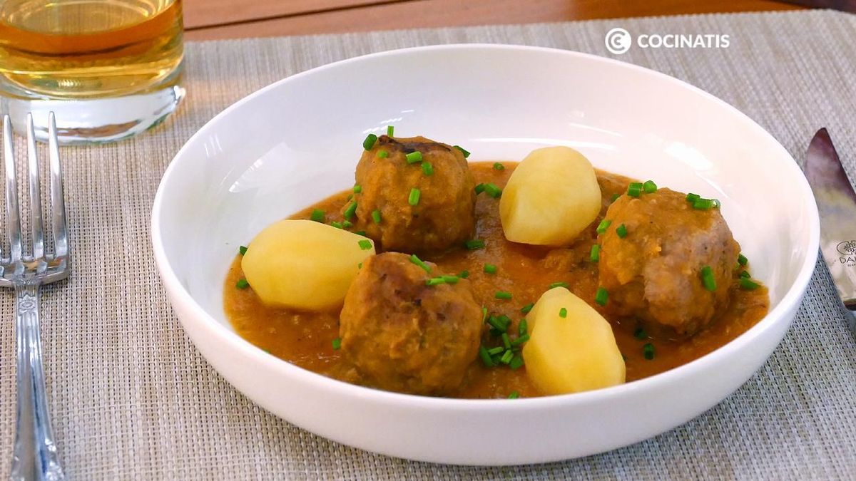 Albóndigas al aroma de vainilla