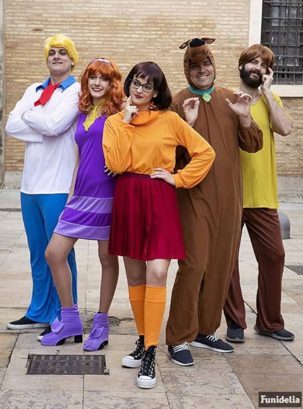 disfraz grupo scooby doo