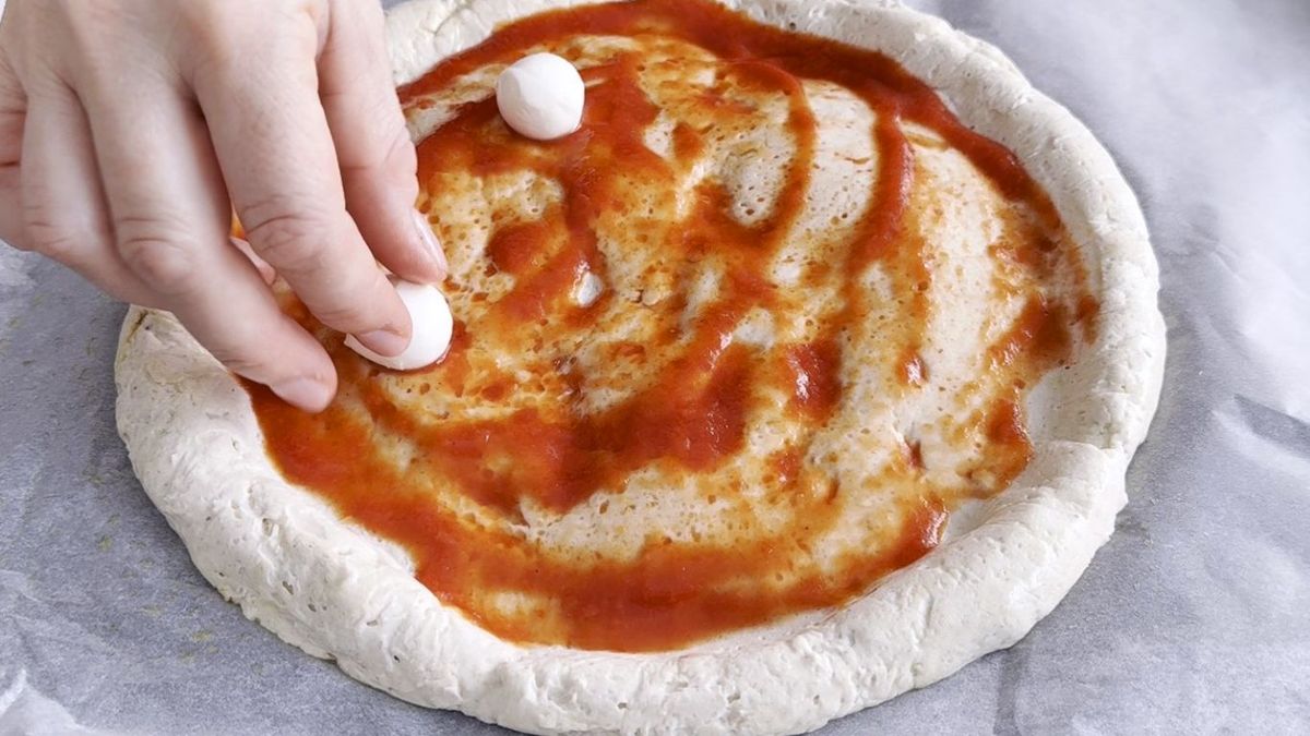 Añadir ingredientes a la pizza 