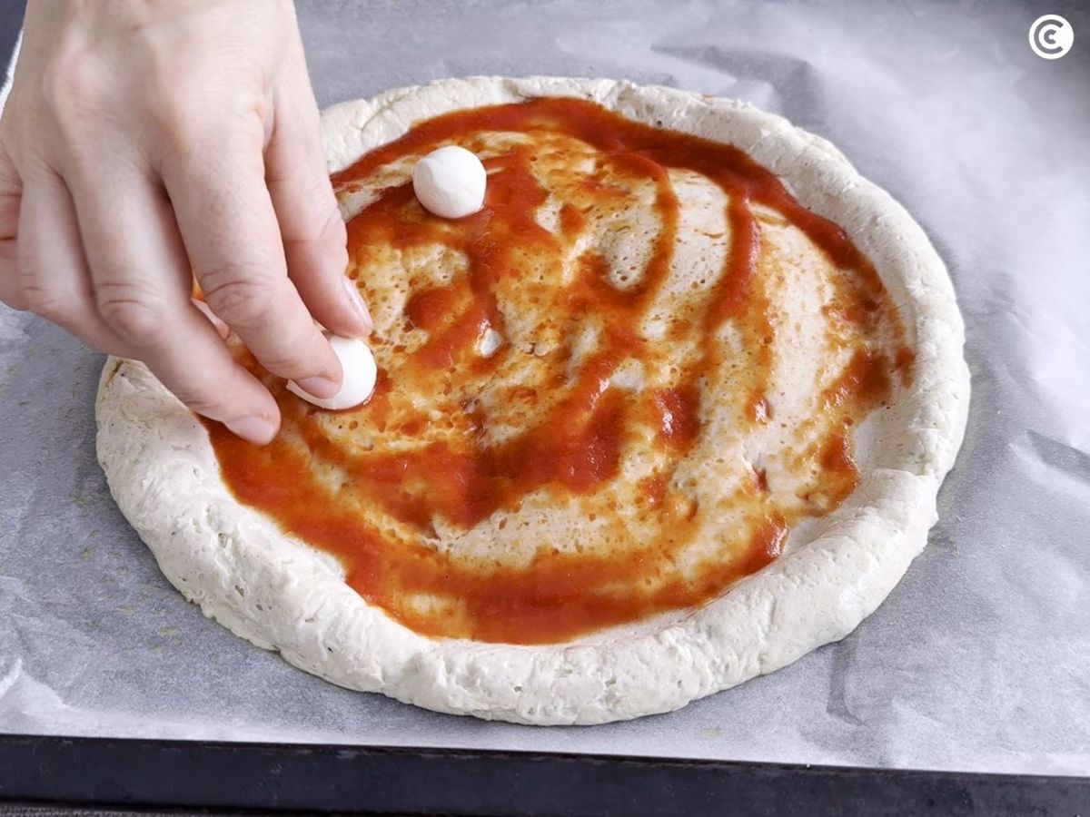 Personalizar la pizza sin gluten