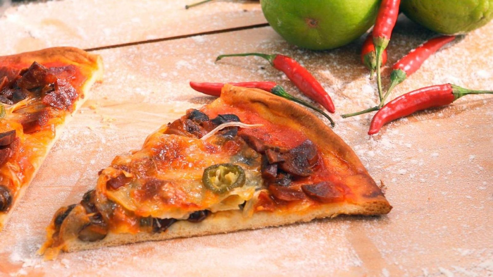 Receta de pizza ranchera Receta de pizza ranchera