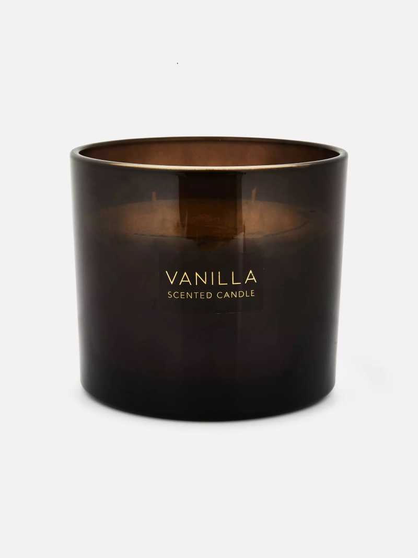 Vela de vainilla. Vela de vainilla.