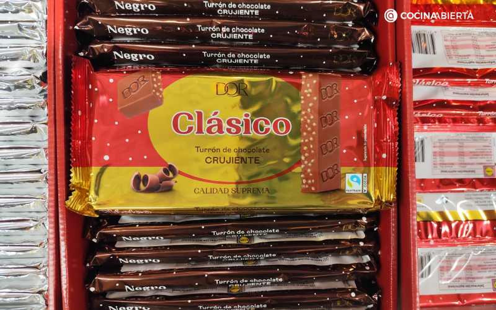 El turrón crujiente clásico de Lidl triunfa entre los consumidores