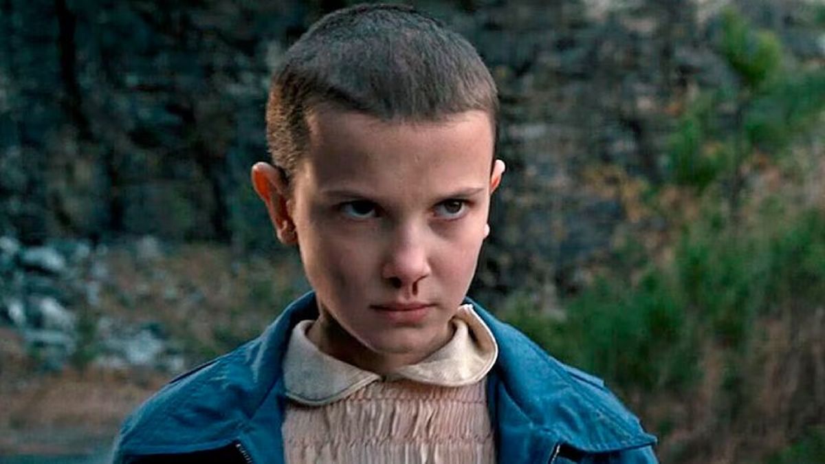 Millie Bobby Brown en la serie Stranger Things