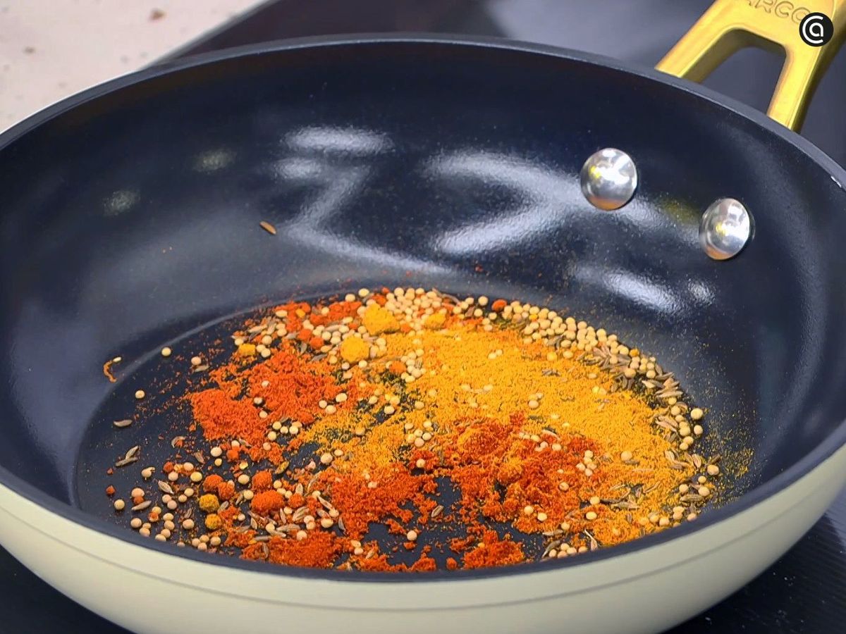 Especias para las lentejas con boniato