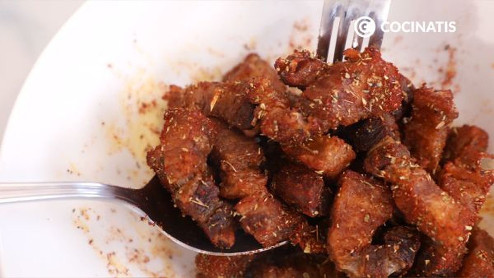 CTIS1012 receta chicharrones de cerdo andaluces paso 4 CTIS1012 receta chicharrones de cerdo andaluces paso 4