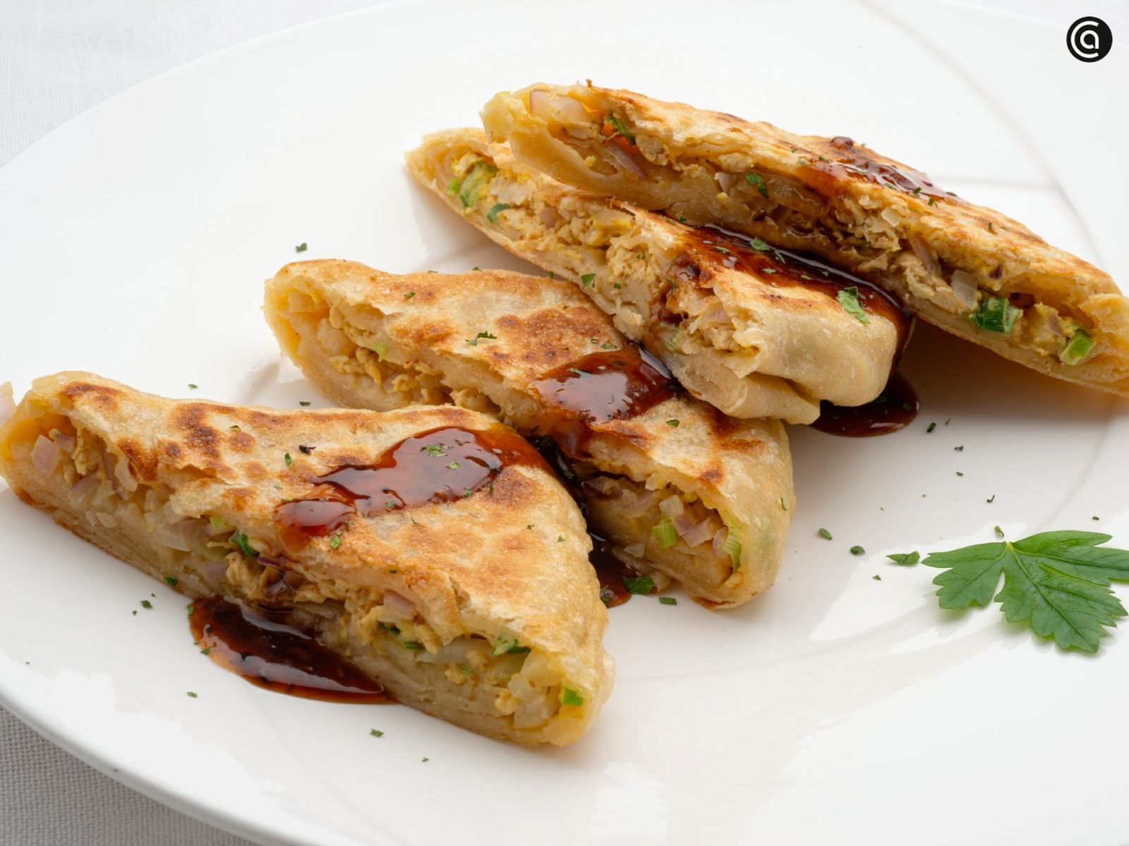 Murtabak de pollo, receta de Joseba Arguiñano