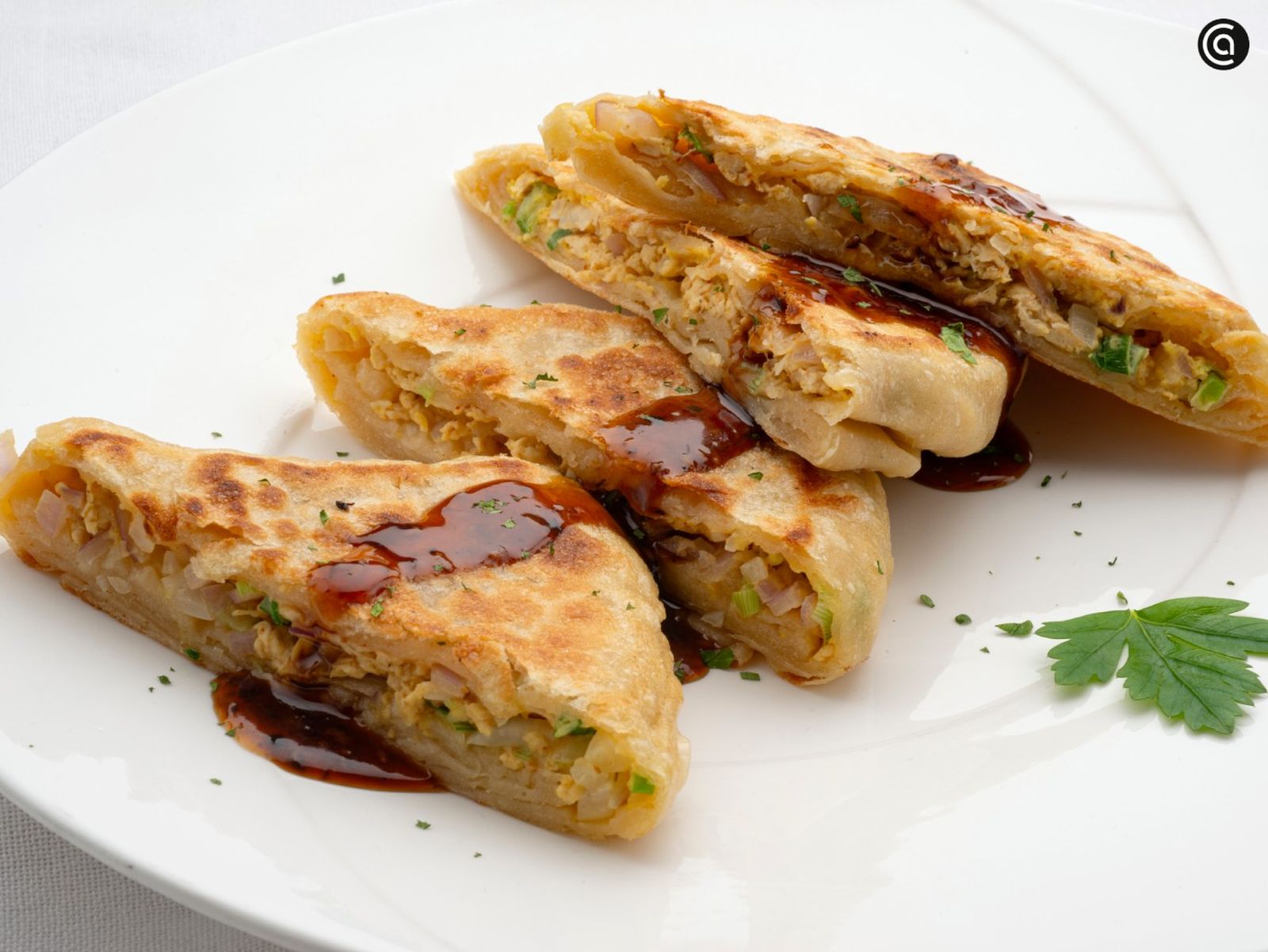Murtabak de pollo, receta de Joseba Arguiñano
