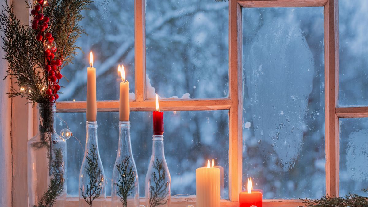 Las velas decorativas pueden fundirse fácilmente con el calor del sol o deformarse