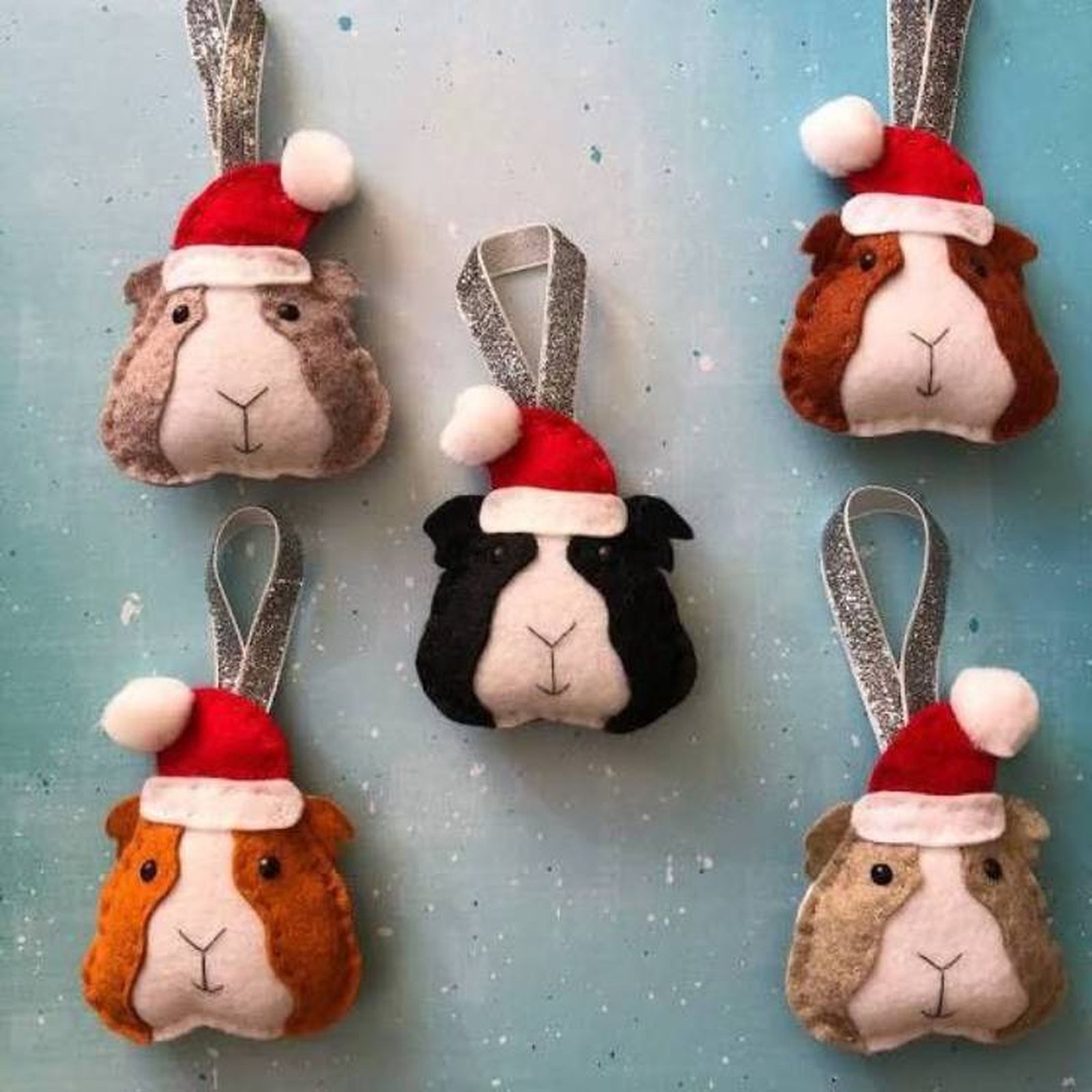 adorno navidad fieltro cobayas pinterest adorno navidad fieltro cobayas pinterest