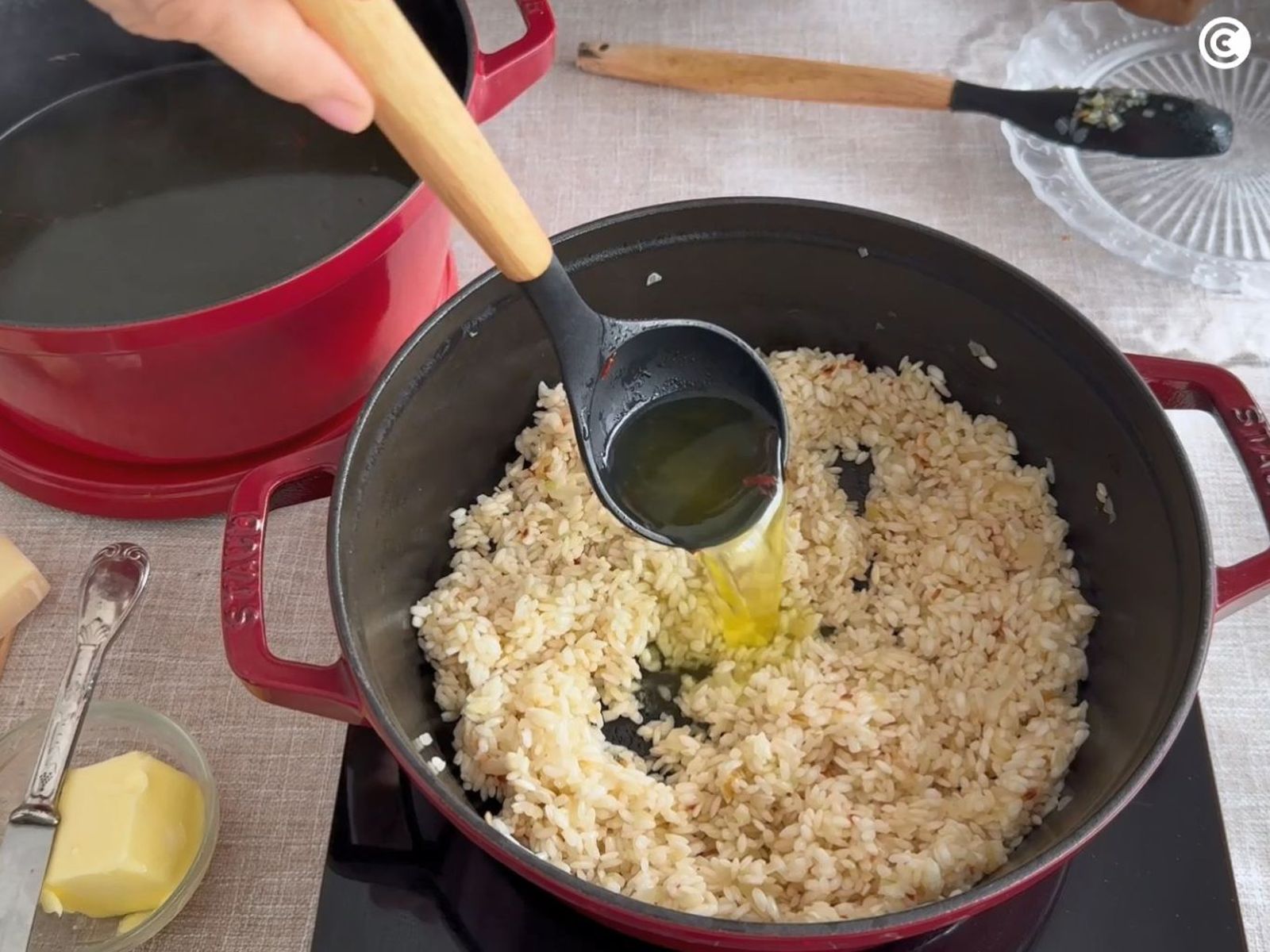 Risotto para arancini Risotto para arancini