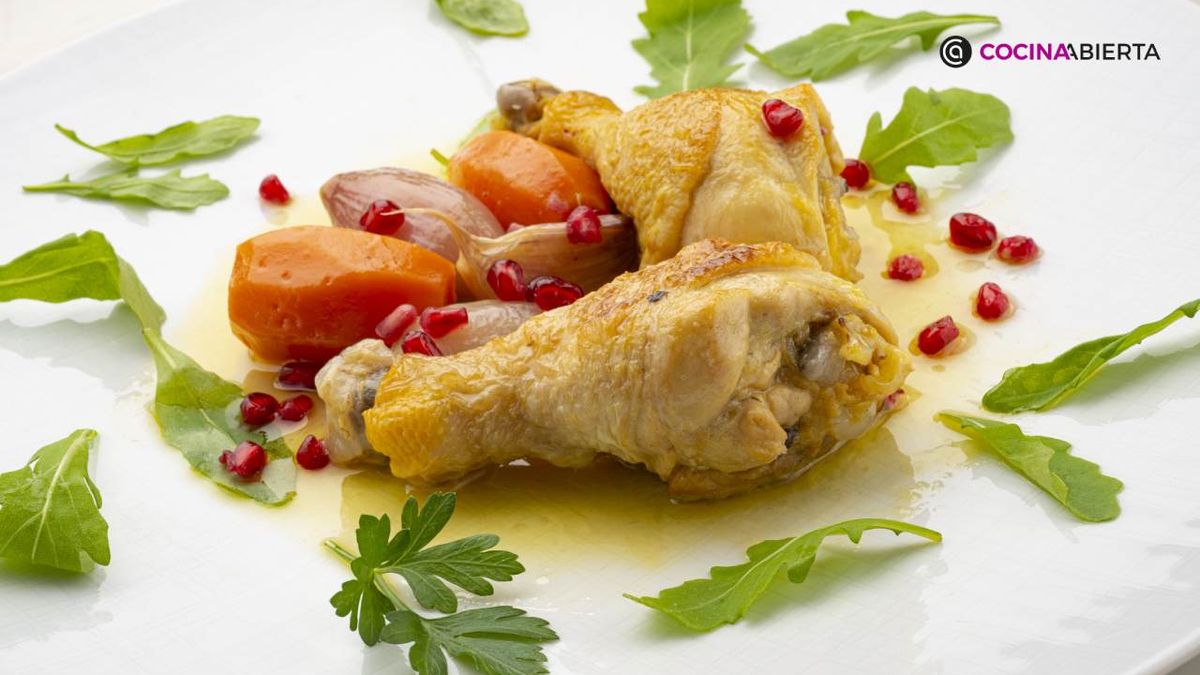 Muslos de pollo en escabeche al estilo Karlos Arguiñano