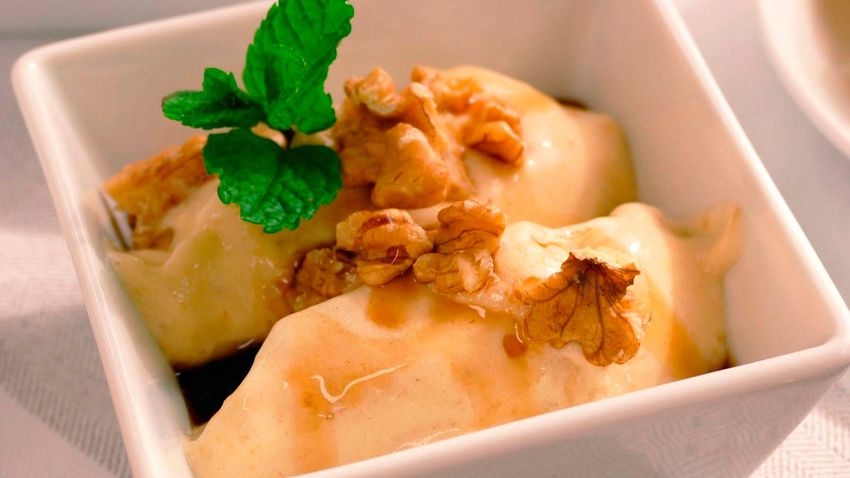 Helado de plátano