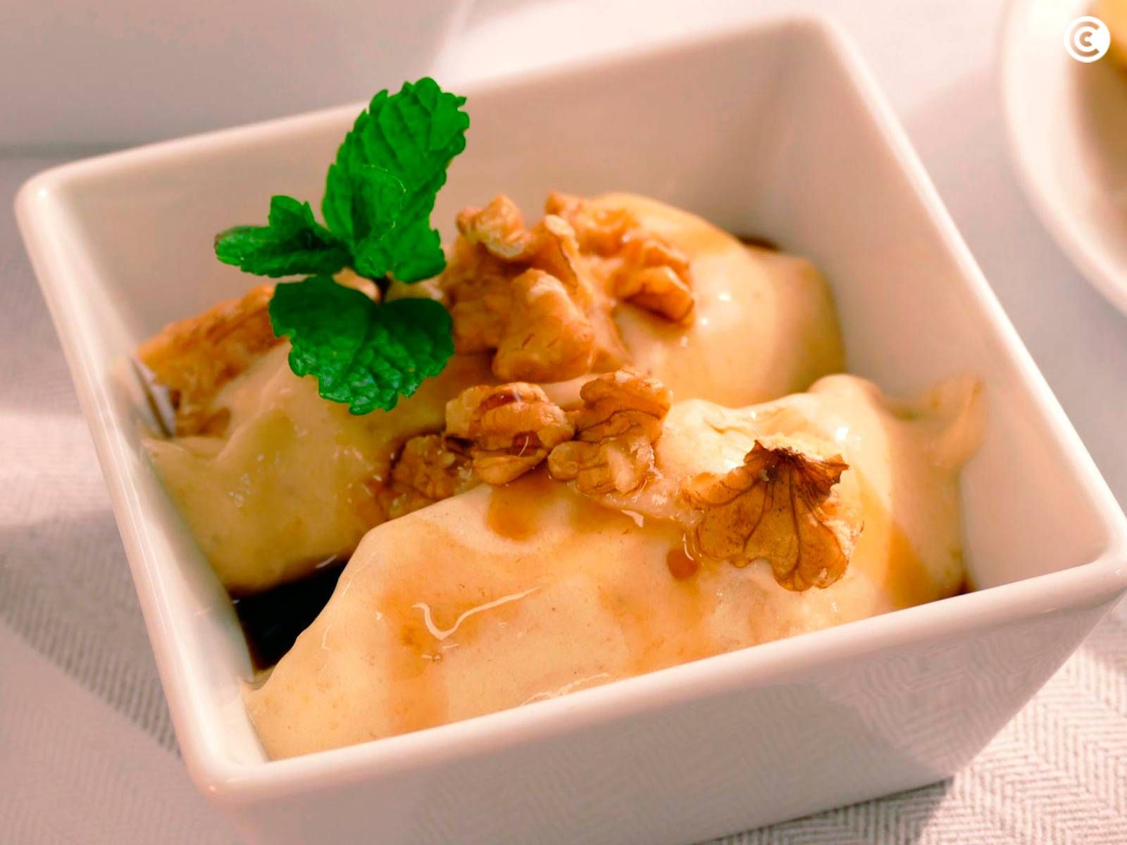 Helado de plátano